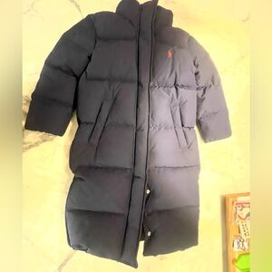 Ralph Lauren Navy Puffer Coat 5 Year Old